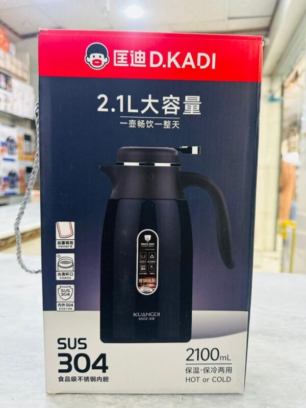 D.kadi Amazon 2100ml Hot & Cool Vacuum Flask I Thermos