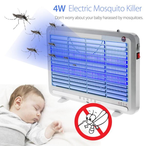 220V Mosquito Killer Lamp LED Lamp Insect Killer Bug Zapper Anti Mosquito Trap Pest Flies Repellent Home Pest Control Lamp Pest killer